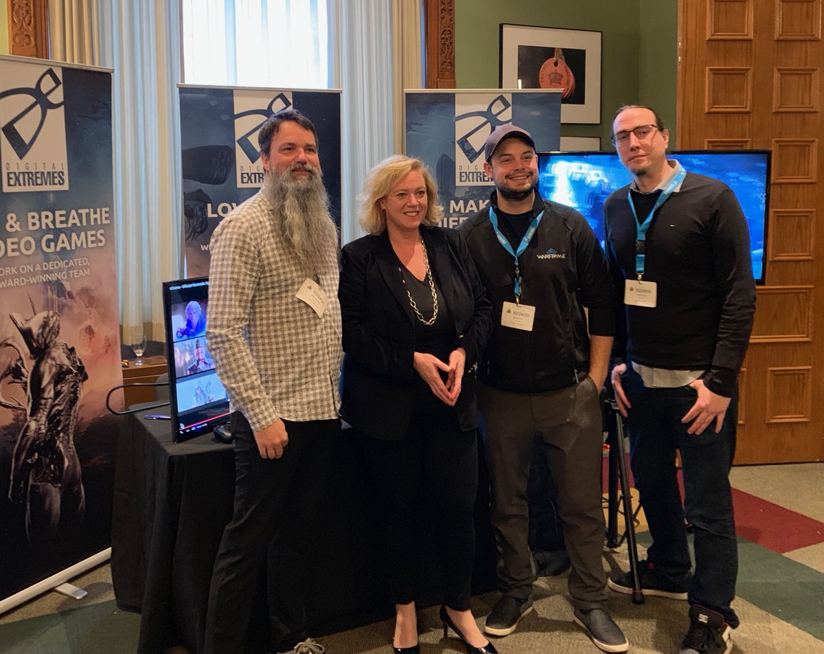 IOnews's tweet photo. Ontario's Interactive Digital Media industry innovating, creating new jobs, exporting &amp; growing! Thank you for joining us at Queen's Park for our #IDMExpo Premier @fordnation Ministers @MacLeodLisa @VictorFedeli @PrabSarkaria @JillDunlop1 @ToddSmithPC @Sflecce @PBethlenfalvy #IDM https://t.co/vQ6aS9AnEb