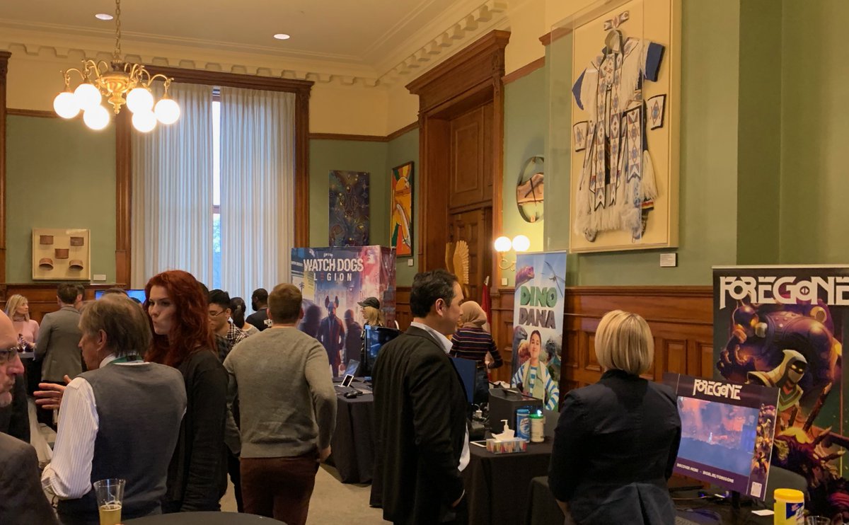 IOnews's tweet photo. Ontario's Interactive Digital Media industry innovating, creating new jobs, exporting &amp; growing! Thank you for joining us at Queen's Park for our #IDMExpo Premier @fordnation Ministers @MacLeodLisa @VictorFedeli @PrabSarkaria @JillDunlop1 @ToddSmithPC @Sflecce @PBethlenfalvy #IDM https://t.co/vQ6aS9AnEb