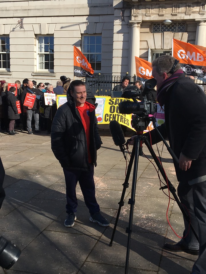 RotherhamSave's tweet photo. Luke has been going to the Addison centre for 34 years and here he is telling @BBCLookNorth why it's such a special place. @LabourRotherham please don't close it https://t.co/8lusiRcLNL