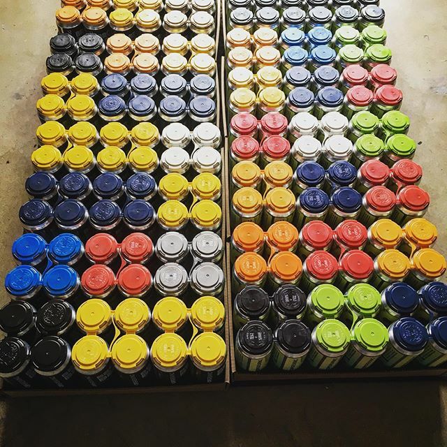 Delivery day here at Belly Hop, and we have a real LEGO / Tetris feel going on... Don’t forget to bring in your reusable can carriers for a warm fuzzy feeling (for Mother Earth) and a special gift (from us)! #abbeer #reddeeralberta #3isamagicnumber ift.tt/397joU8