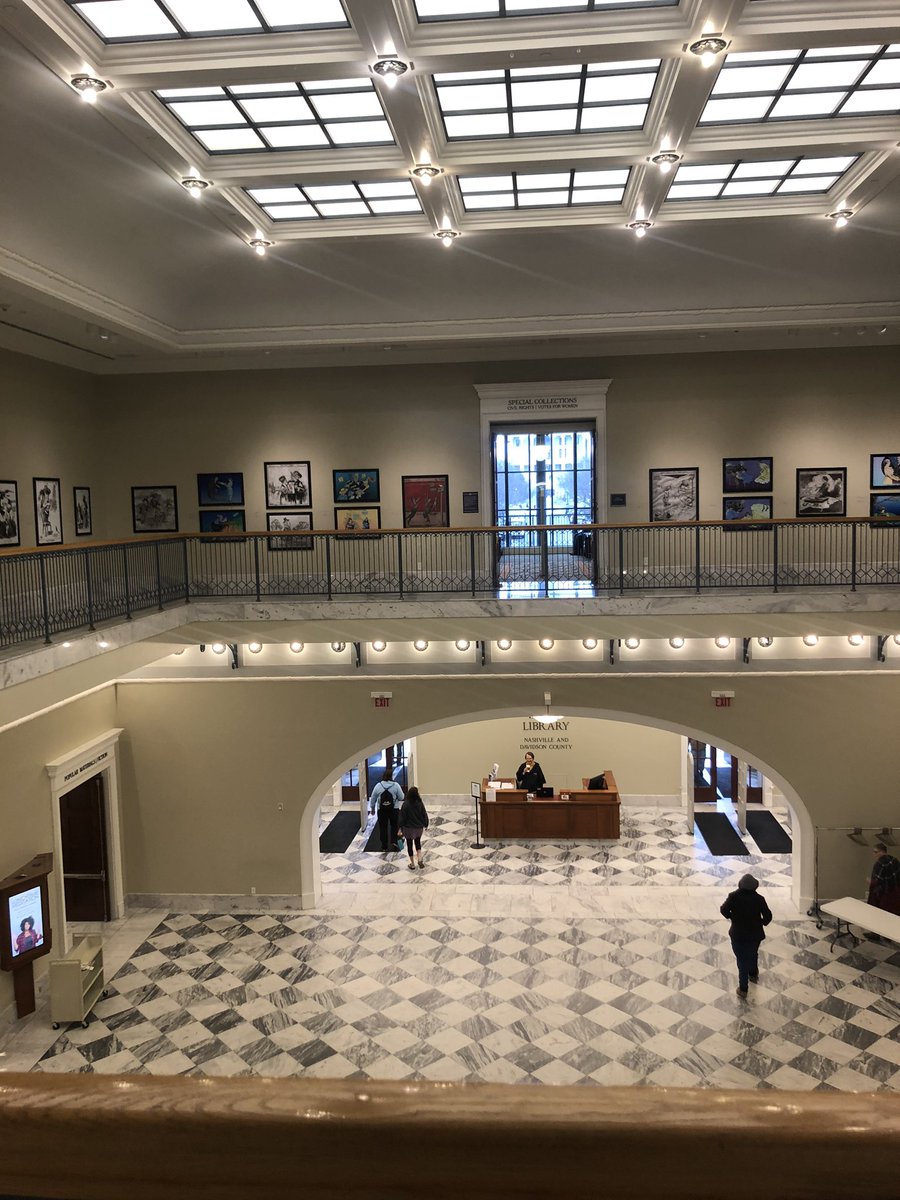 ellevoges's tweet photo. We made it to @NowatNPL for class! @rogershall #ldcsvu #wegosafe https://t.co/aRhW6WvsGr