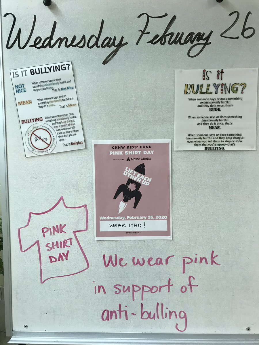 #PinkShirtDay2020