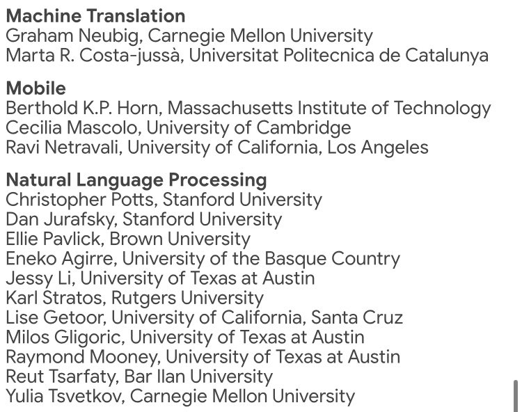 costajussamarta's tweet photo. It is an honor to have received a Google Faculty Research Award 2019. Really excited about the project! Gràcies Google! 
@eagirre
@jasonbaldridge @gneubig @OriolVinyalsML @orf_bnw https://t.co/6Z68DjnVEO