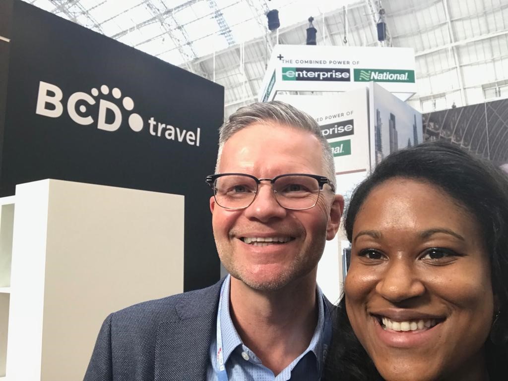 BCDTravel's tweet photo. Day 1 at #BTShow London was a busy one for our team.  If you didn't get a chance to visit our booth, meet the team and check out some of our #corporatetravel solutions, we look forward to meeting you tomorrow. https://t.co/SpeovTHIIM
