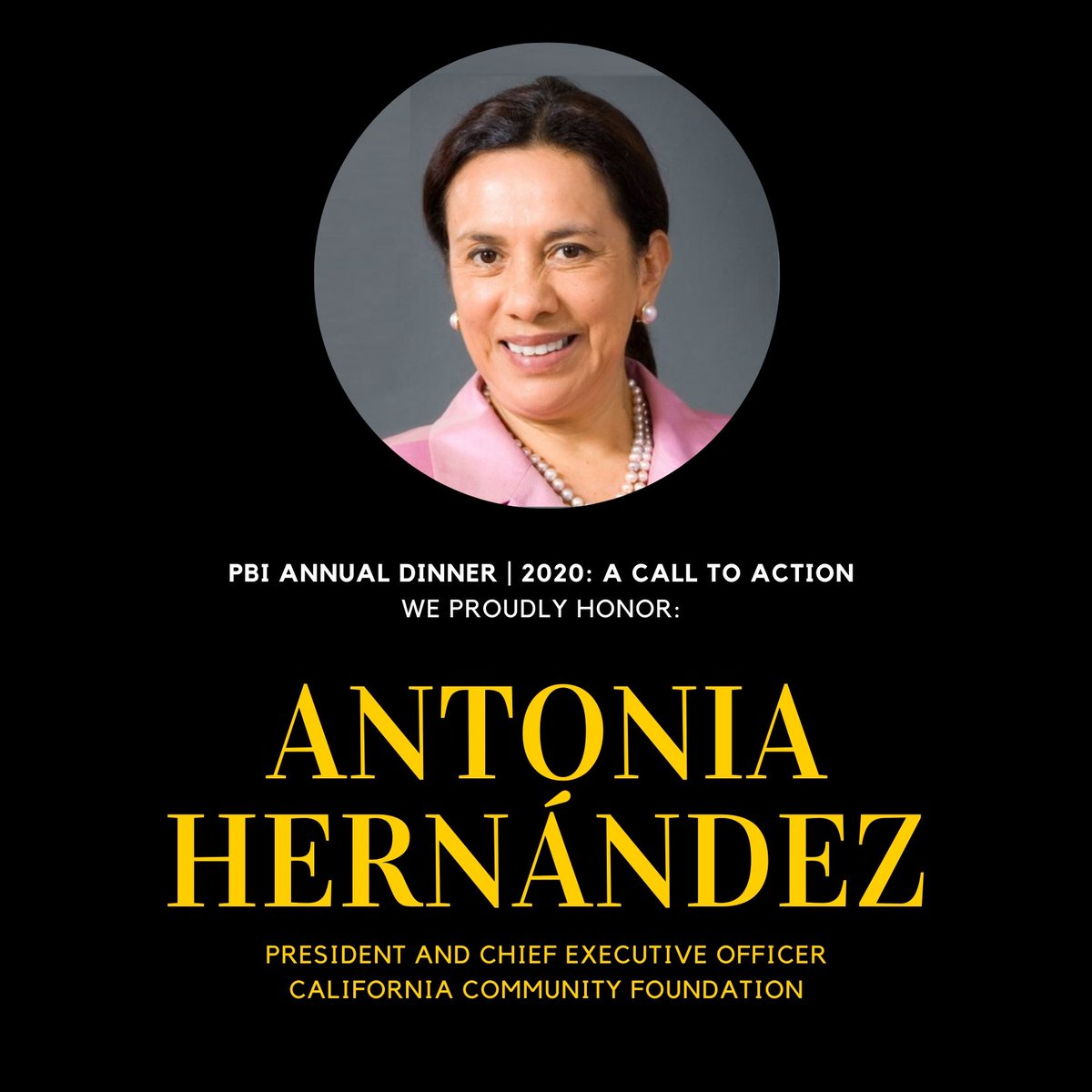 PBI's tweet photo. PBI is proud to honor @alexpadilla4ca and @Calfund CEO Antonia Hernandez at our Annual Dinner on April 14 at the Taglyan Cultural Complex.
#PBICalltoAction #calfund #civilrights #philanthropy #patbrowninstitute #PBI #LACounty #2020Census #CASecretaryofstate #NALEO https://t.co/FGPbCOOMzG