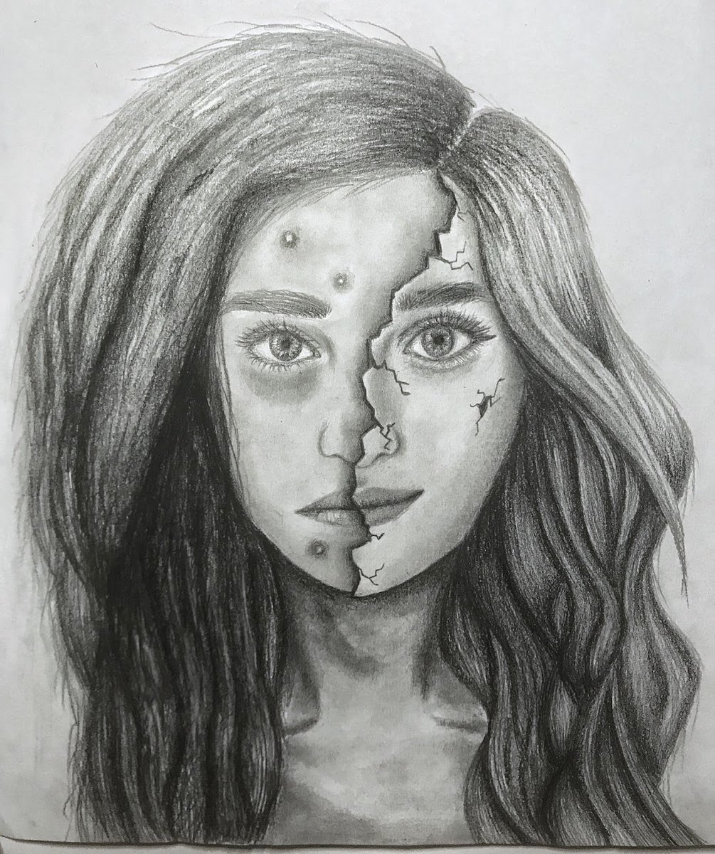 An incredibly thought provoking art entry from last year’s art competition!This piece is titled “Masked” and was submitted by Manasi Tadur.
Don’t forget, Art submissions are due on March 1st! #YouthFestival