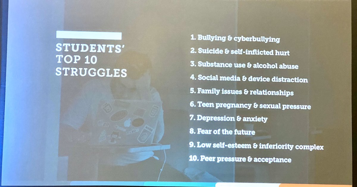 cjcchurch's tweet photo. Social Emotional Learning #SEL @Danielbudzinski talks about how our students have changed due to #socialmedia #trauma #Anxiety   Students now want to be #famous #influencers #bilionaires 1.2 million students drop out of HS in the USA! Let’s change this!  @EdgenuityInc #eps20 https://t.co/64q0yHy41z