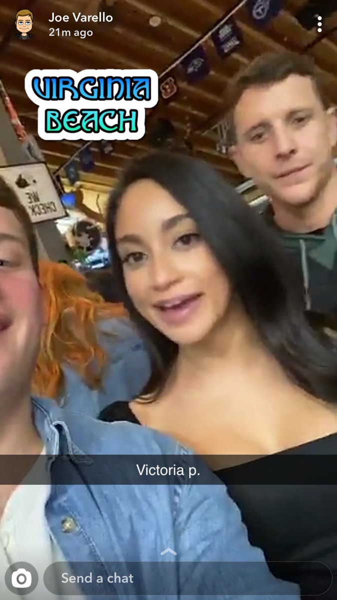 K8linShea's tweet photo. @poppa__BUSCEMI If not I'm hoping @JoeVarello takes her home to the family this Easter. I feel like I could hold a really meaningful, intelligent conversation with her. Also he's clearly into her #VictoriaP https://t.co/DbrSdAzssw