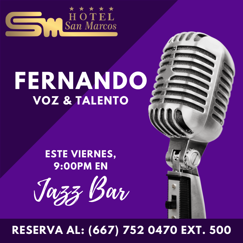 sanmarcosmx's tweet photo. Música en Vivo en Jazz Bar 🎙🎶
Este Viernes, 28 de Febrero a partir de las 9pm ✨
Reserva al: ☎️ (667) 752 0470 Ext. 500
.
#BuenMiercoles https://t.co/5nshnIgECJ