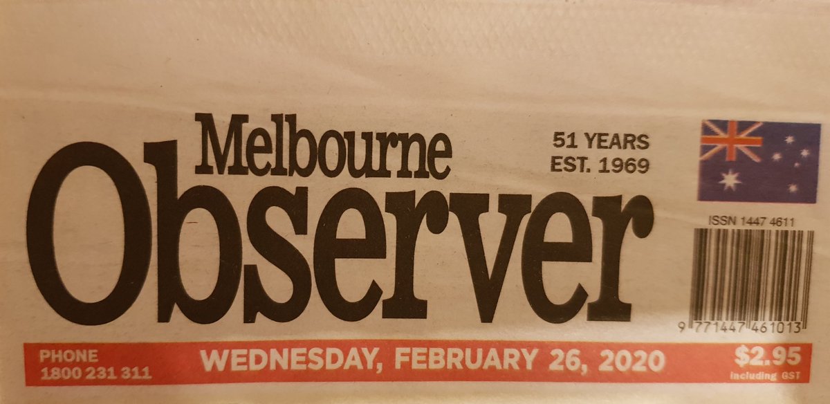 arrsonhami's tweet photo. Sharon is in a state of shock. She's just spotted us in today's #MelbourneObserver. Read all about "Don't Trust Me, I'm a Dentist" as part of #MICF 2020
https://t.co/xZHZcbvi9C
Tickets on sale here:
https://t.co/pzyW4JC5eT
#comedy #dentist #dentalnurse #melbourne #meatmarket https://t.co/TiMCkanTu1