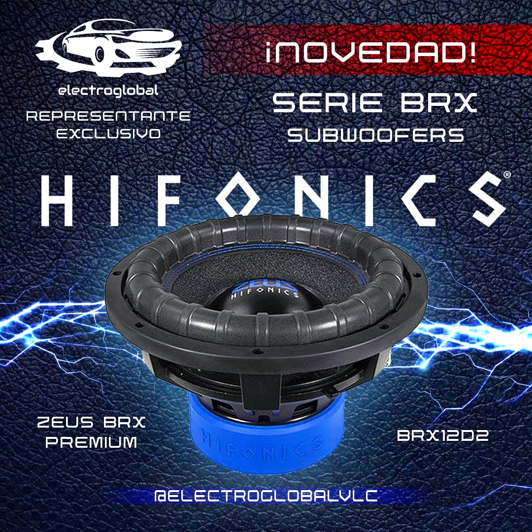 Electroglobal_'s tweet photo. #NOVEDAD En Electroglobal ya tenemos disponibles los nuevos Subwoofers #HIFONICS Serie BRX en 6-8-10-12 y 15"... toda una nueva experiencia de #sonido para tu #coche que te sorprenderá!
#26deFebrero #sonidoparacoches #valencia #electroglobal https://t.co/m8YzZdjJpM