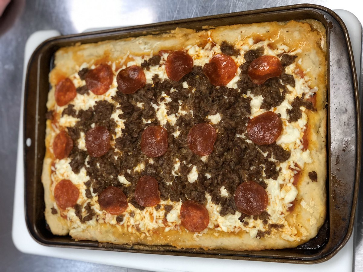 This is their favorite day! Made from scratch mozzarella cheese and pizza!