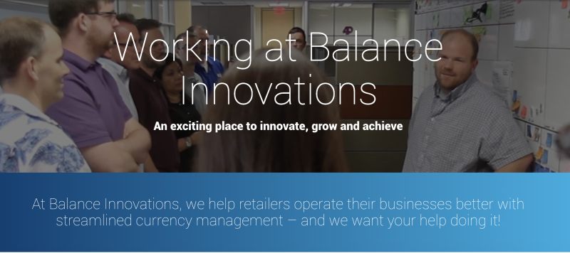 BalanceInnov's tweet photo. Interested in SaaS solutions that revolutionize the way retailers use technology? And being around innovative, motivated and fun people all day? Check out our current openings https://t.co/OZ0ihsQ4nR #SaaS #softwareengineer #productmanagement #solutionsupport https://t.co/8cHscBqfwk
