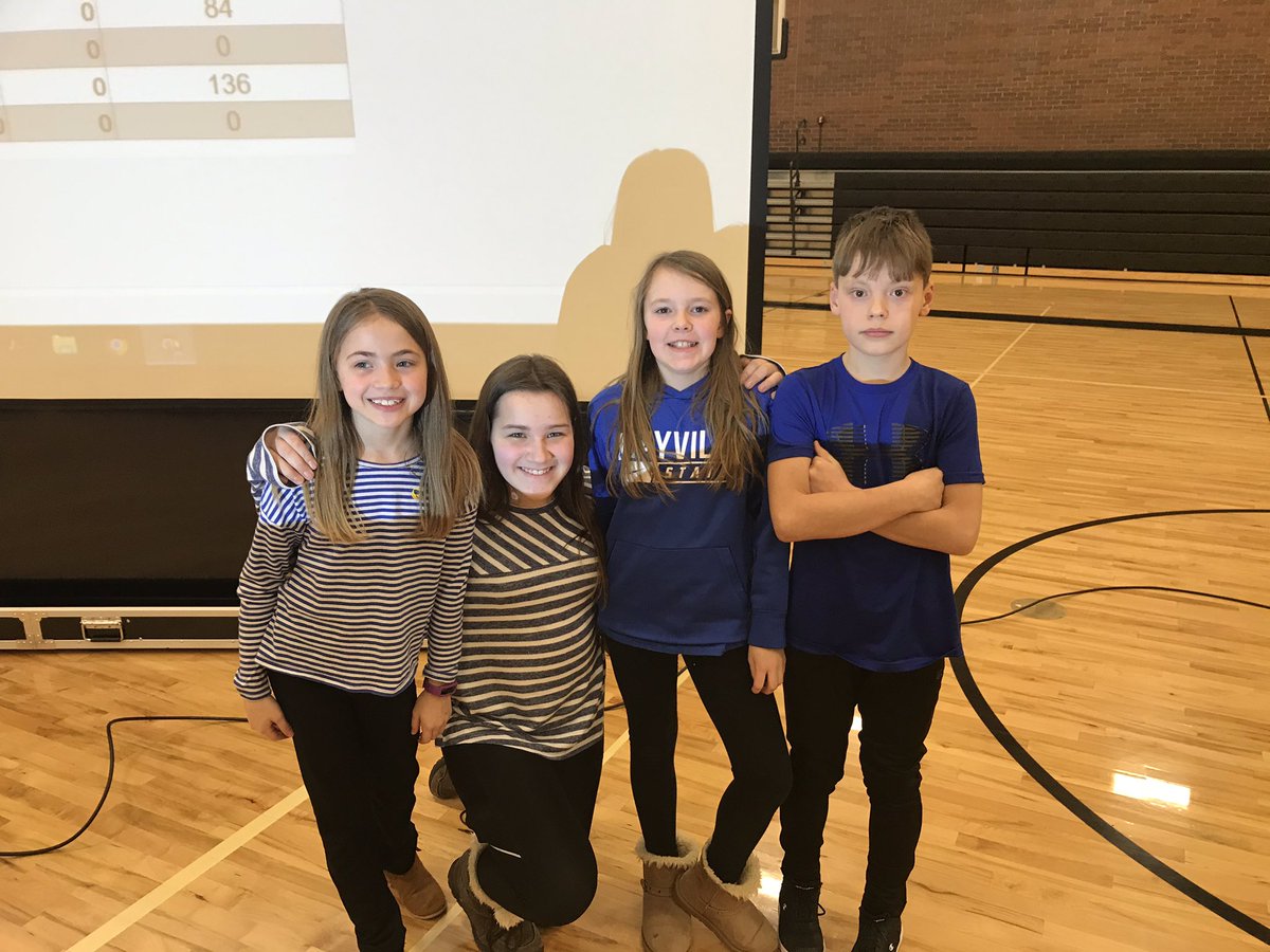 ParkRiverAggies's tweet photo. @graftonps and PRA elementary kids went head to head in the #BattleoftheBooks #PRASlearns #readingisfun https://t.co/lGONLBAmje