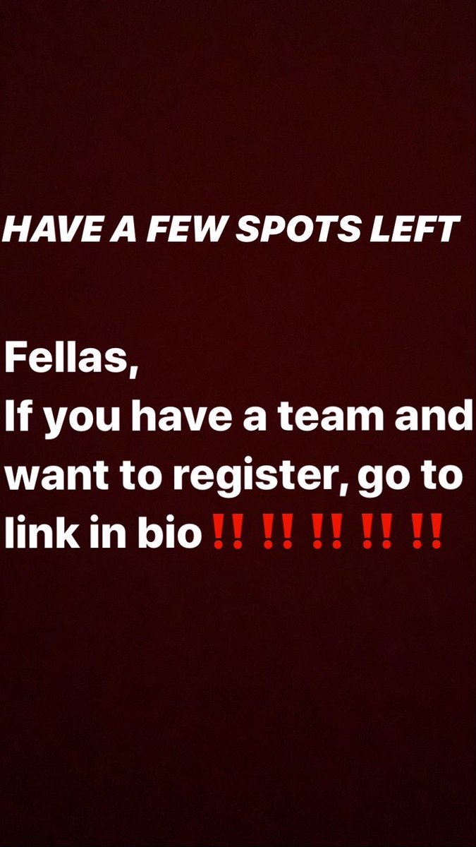 Don’t be late to sign up, we have a couple more available spots left. DM if you have any questions. Link is in the bio!
