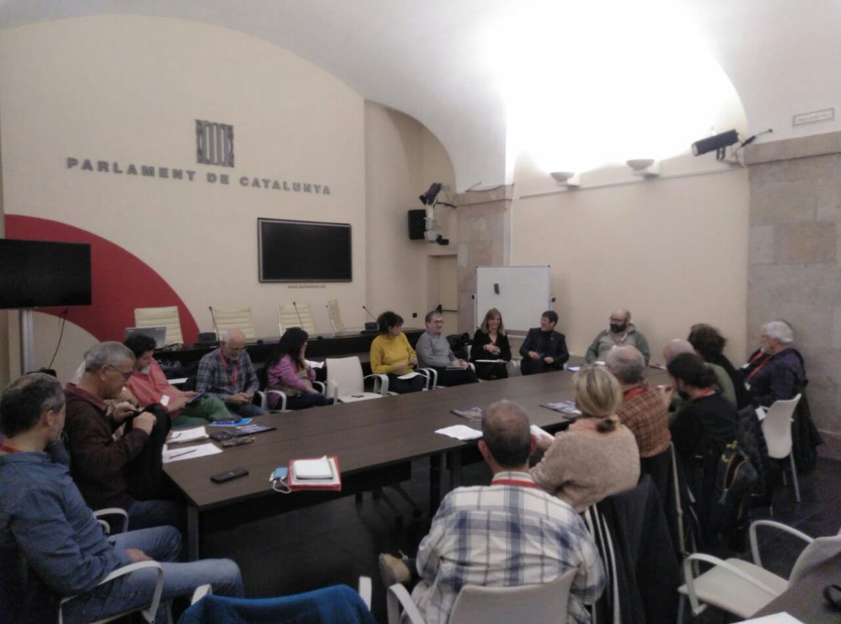 Isaac1979cat's tweet photo. Avui he hagut d'anar a la reunió més difícil, emocionalment parlant, de tota la meva vida. @PCercs @pcrz9 @cepaecologia #Lluitant #Berguedà #NoPassaran https://t.co/2shQHCEQct