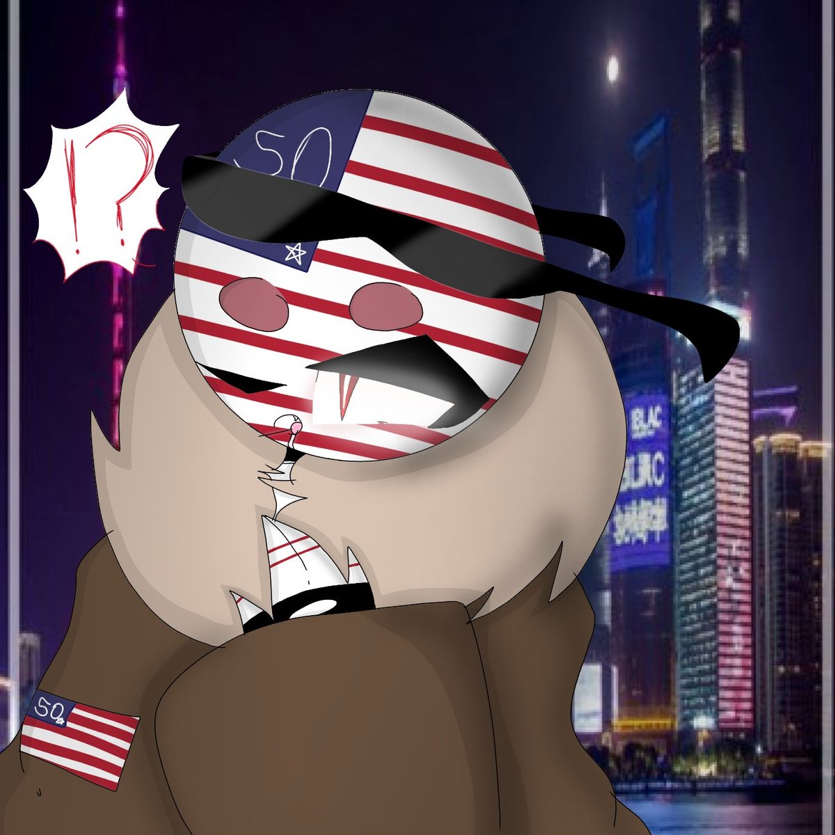 Game2055575122's tweet photo. Usa ÙwÚ
#CountryHumans 
#CountryHumansUsa https://t.co/xRS9FwAEAR