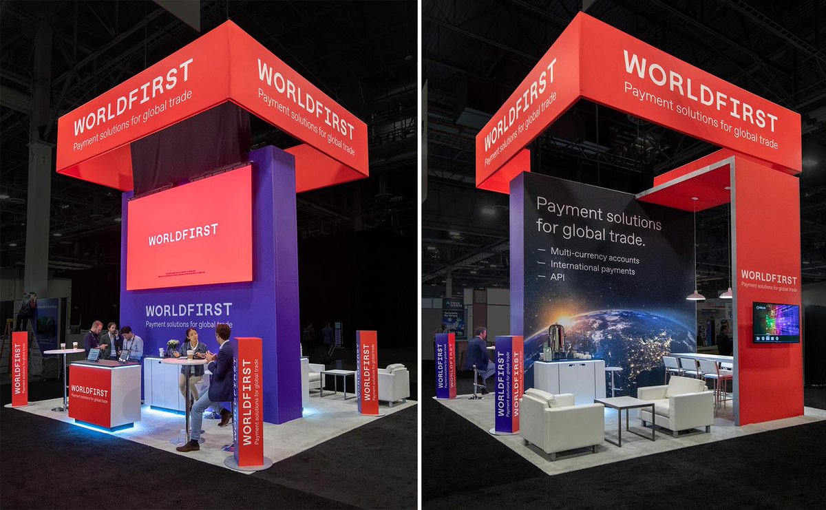 Rent or purchase #tradeshowfurniture for your show booth.  Why?
Kiosks and counters: extra #storage, attendees can gather information or make a purchase.
Tables/chairs: offer attendees rest, relaxation and conversation.
#skylinextremexhibits: designs with accessories in mind.