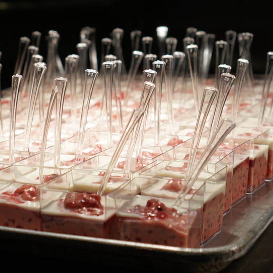 Tasting Collective (@tastingteam) on Twitter photo Plastic spoons have never looked so good! Warm Rose Tapioca Pudding and Chocolate Sev Mithai, taken at our inaugural Houston event at <a href="/pondicheri/">Pondicheri</a> #foodart Plastic spoons have never looked so good! Warm Rose Tapioca Pudding and Chocolate Sev Mithai, taken at our inaugural Houston event at <a href="/pondicheri/">Pondicheri</a> #foodart