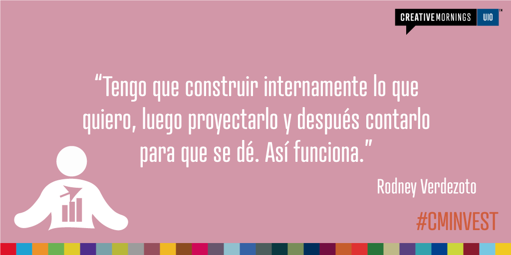Otra dosis de la charla de inversión de febrero junto a <a href="/rodneyverdezoto/">Rodney Verdezoto</a>. 😎
⠀
¿Cuál es tu frase favorita? 🤔
⠀
#CreativeMornings #CMinvest #apasionados #creativos #frases #quotes #febrero #Quito #uio #Ecuador