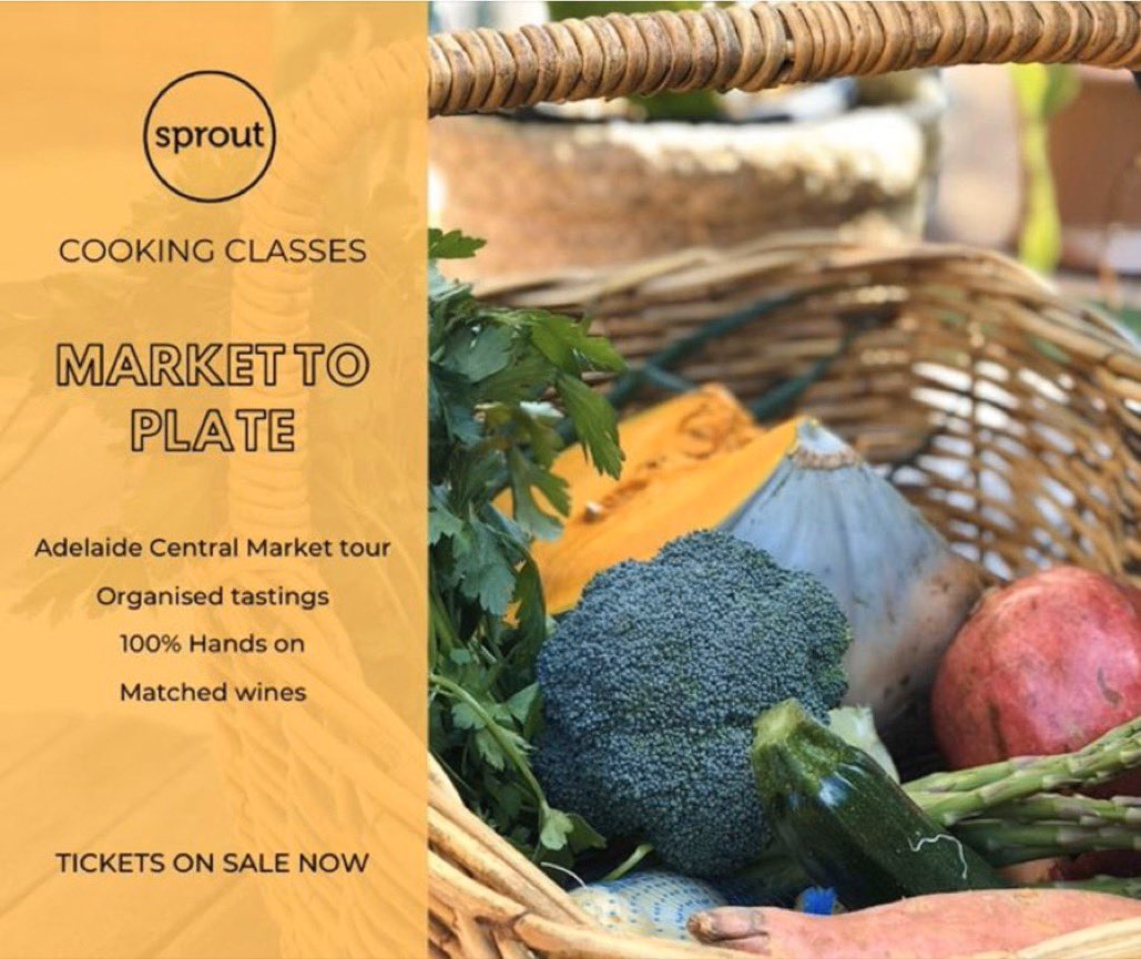 Our autumn cooking classes are out now including Market to Plate, one of our most popular classes. This class always sells out so get in quick! 
Link below!
<a href="/sproutadl/">Sprout</a> @AdelCentralMkt 
sprout.edu.au/cooking-school…