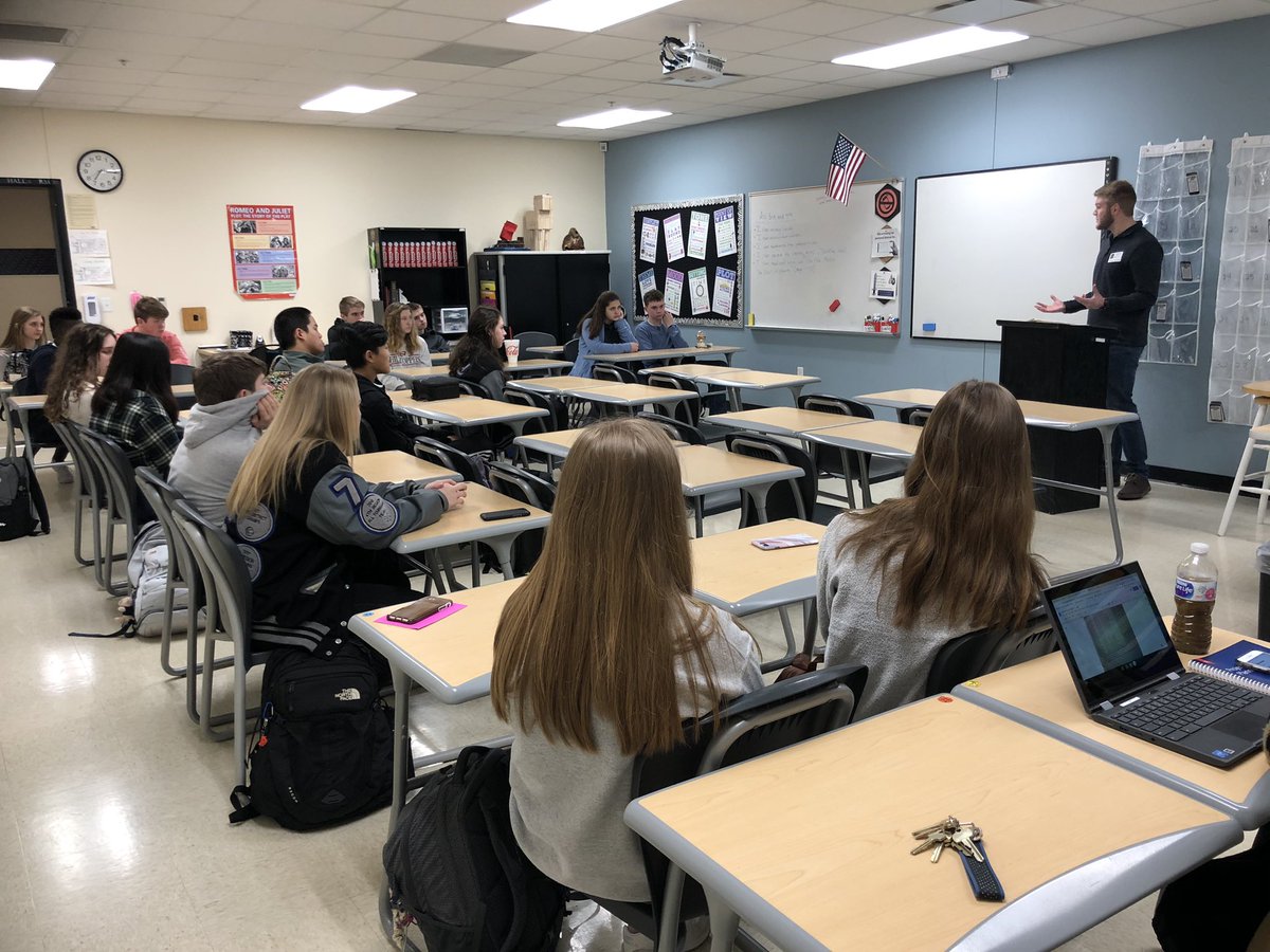 spartansfca's tweet photo. Big S/O to Kaylee for arranging for today’s FCA guest speaker Mr. Adam Hicks from Calvary Baptist Church!  Great message to #1 Guard against hypocrisy;  #2 Repent;  #3 Trust in the Lord! @SCKYFCA https://t.co/0cTv2WjK04