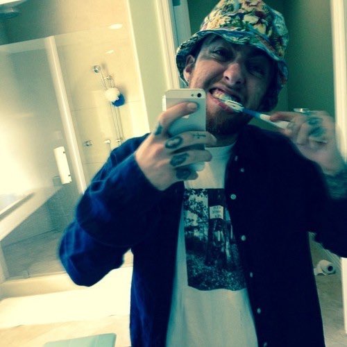 Can't forget all his iconic bucket hats 
