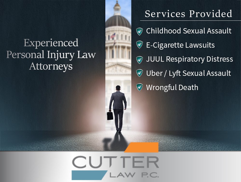CutterLawPC's tweet image. If you or a loved one has suffered a personal injury due to someone else&apos;s negligence, recklessness or misconduct, you may be eligible to file a lawsuit against the person or entities responsible for your injury. #law #attorney #lawfirm #injury

cutterlaw.com/personal-injur…