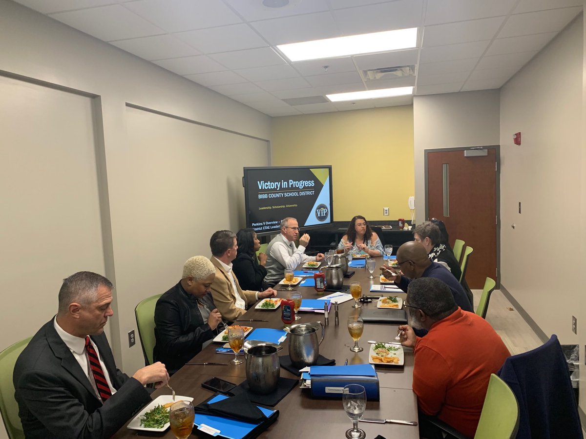 WSHCCA1780's tweet photo. WSHCCA Governance Board is enjoying a lunch prepared by our Culinary students as they embark in the service of making the best decisions for our college and career academy students. We are thankful for our Board and their leadership. @WSHCCA1780 @BibbSchools @CTAEBibb https://t.co/XoyuxgLllO