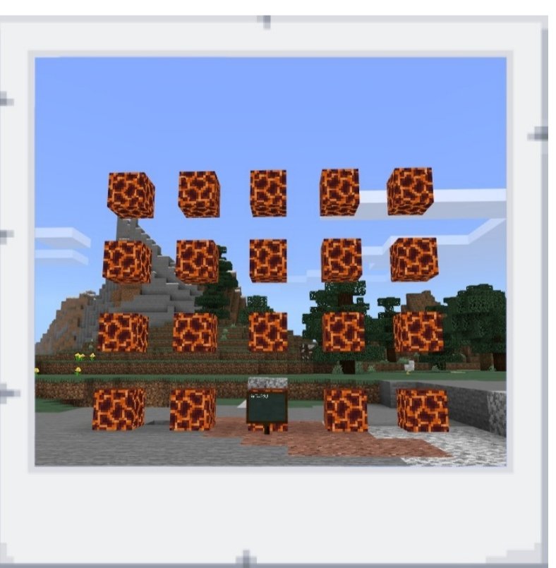 mrsturnerhcs6's tweet photo. Making arrays in math with Minecraft Education 😁 #minecrafteducation #minecraftmath #DigitalLearning
@PlayCraftLearn @NLESDCA @MinecraftEdu @dianesrowe https://t.co/ixFc0Pop7A