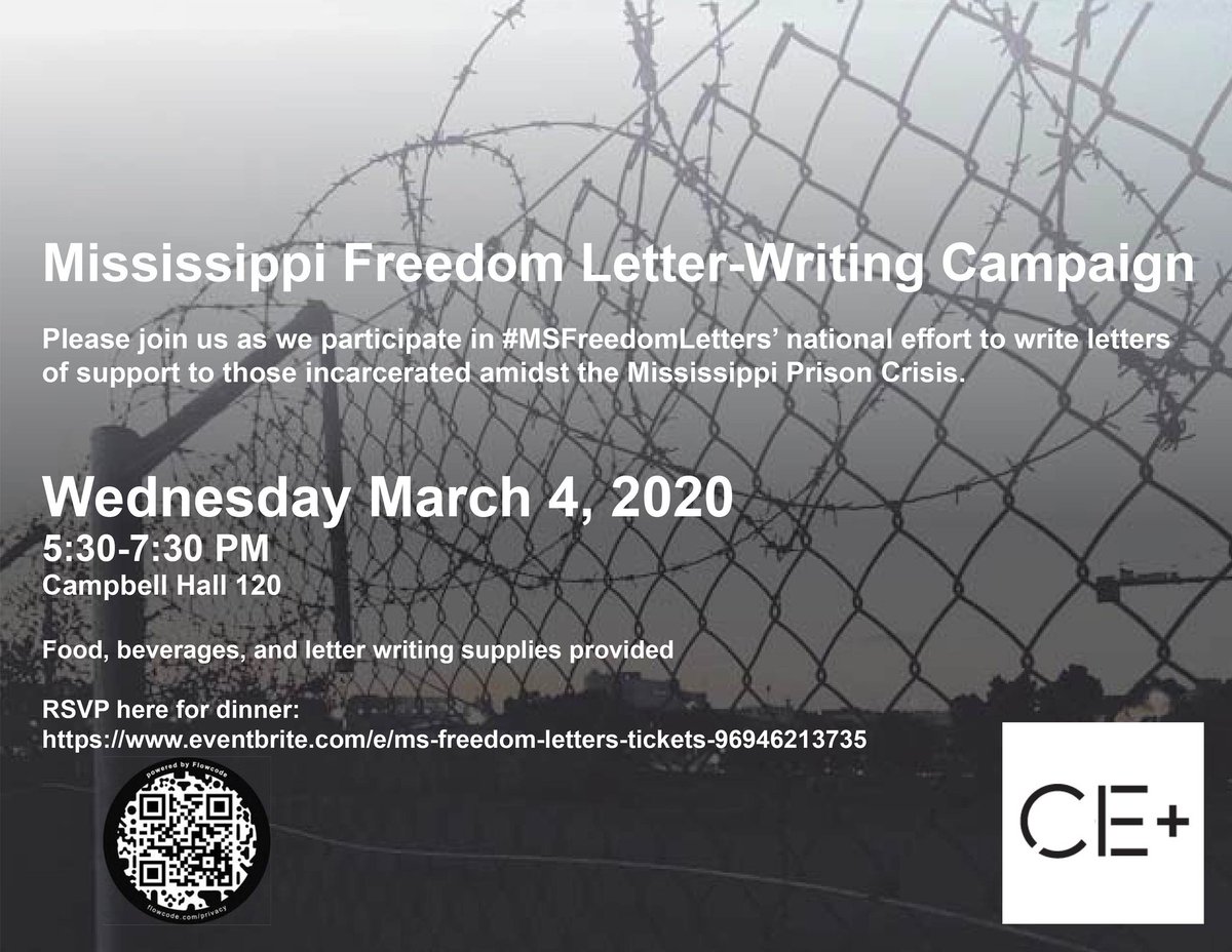 AlissaDiamond4's tweet photo. https://t.co/Y0qrLhhNgh come out next week- We will have food! #msfreedomletters https://t.co/T41rrr05WK