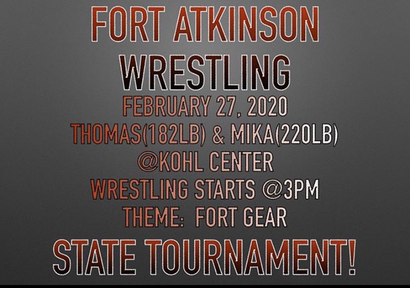 FortSection's tweet image. GO SUPPORT MIKA &amp;amp; THOMAS @wiaawistate !!!