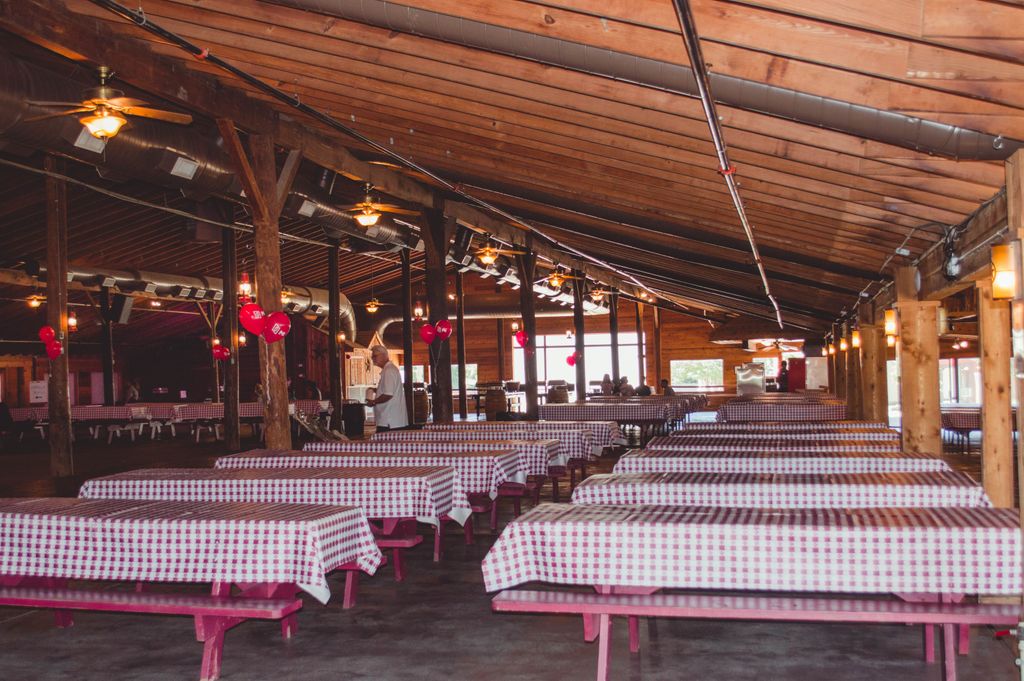 Our Western Pavilion set and ready for events!