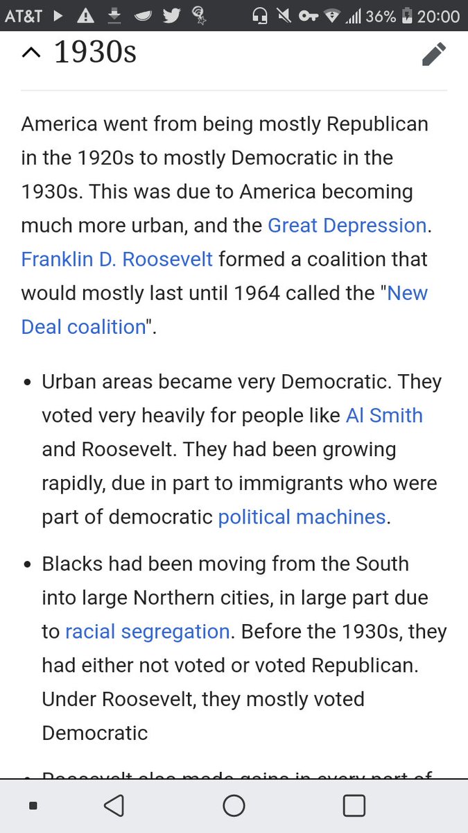 KSahn2013's tweet photo. @KDNX_Wyatt @AnonsSynonymous @BernieSanders Always keep this screenshot near by since so many people misunderstand the situation of party realignments. https://t.co/kTwO8OaiEc