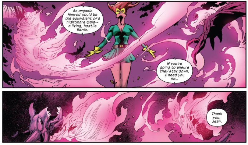 KrakoaWelcomes's tweet photo. Is a plant-monster a "man" technically? No? We're good then
#XSpoilers #WelcomeToKrakoa #XForce #WeHaveRules https://t.co/Qxn1lweRug