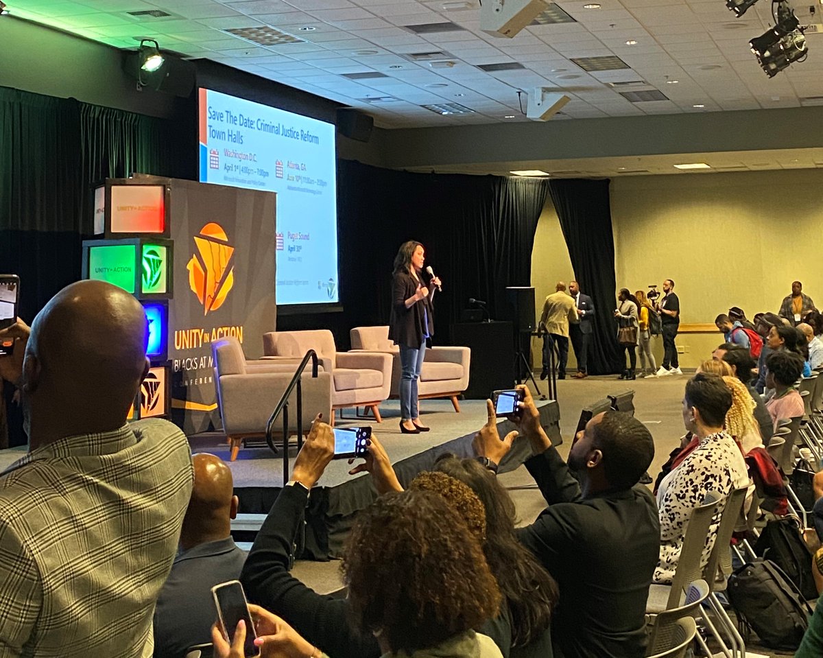 merisahw's tweet photo. Thank you Blacks at Microsoft for the chance to share about the #criminaljusticereform initiative at the company. But most importantly, allowing us to bear witness to the grit and determination of three exonerated and brilliant men, Huwe Burton, Jarrett Adams, and Yusef Salaam. https://t.co/olG5HZRdhq