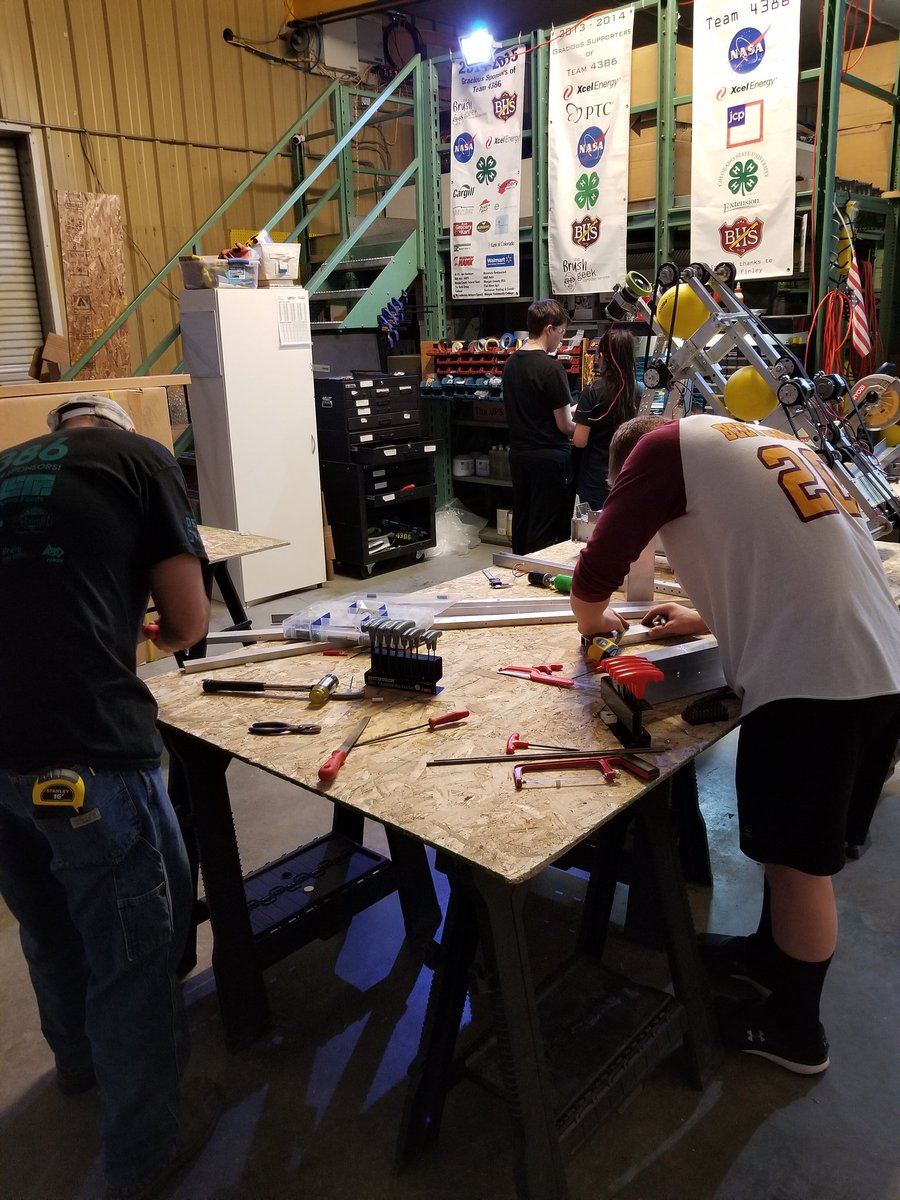 FRCteam4386's tweet photo. Our team is preparing for the FRC Utah regional competition next week. Stay tuned for more details. https://t.co/8WWdPVKyUn