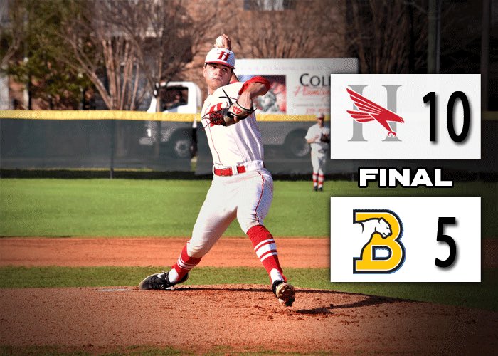 HCHawksSports's tweet image. @hcdiamondhawks use a strong second inning surge to take down Birmingham-Southern tonight. #HawkEm