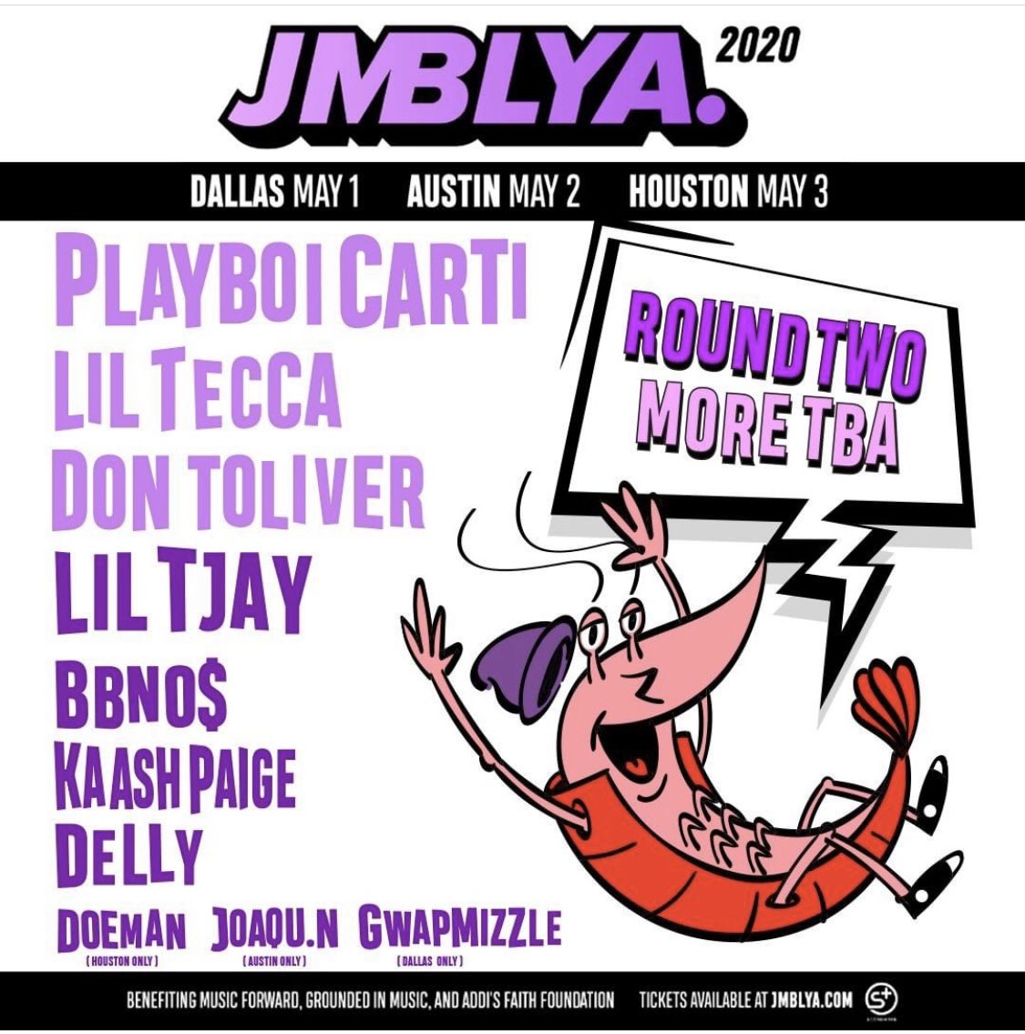BTApromos's tweet photo. We got #jmblya2020 Tickets❗️Slide in the dms for your ticket ASAP 😎 https://t.co/ggDVIpQ1V6