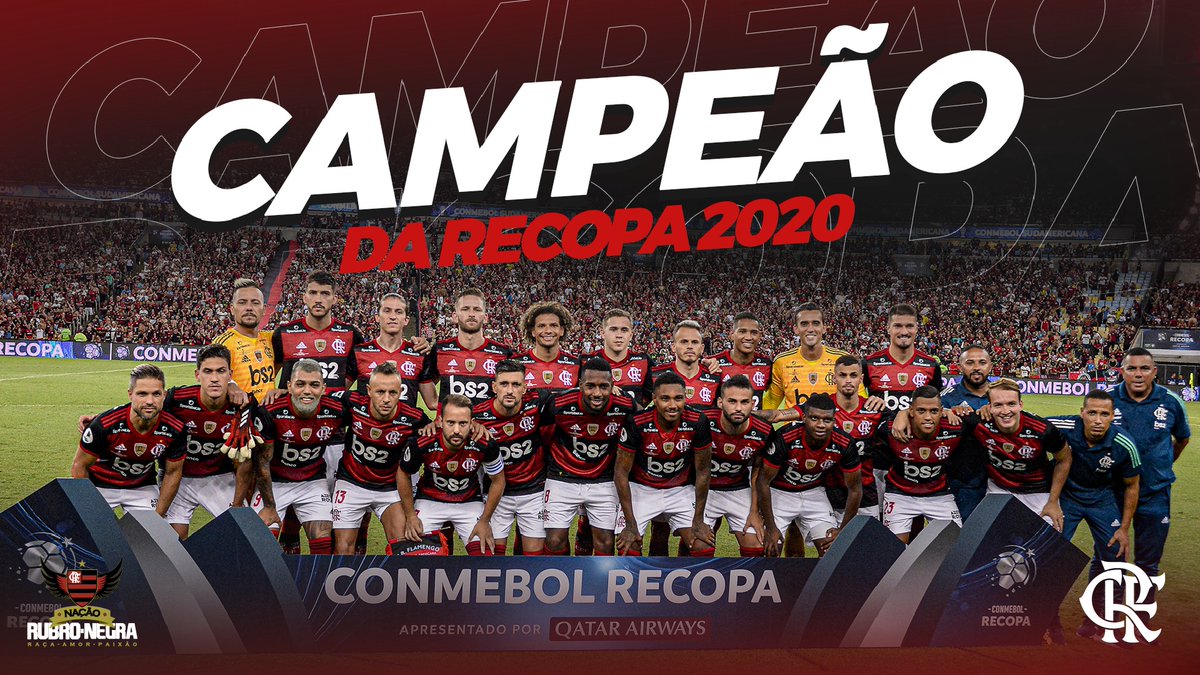 É BOM DEMAIS SER FLAMENGO! MAIS UM TÍTULO! SOLTA O GRITO, NAÇÃO!  #ARecopaÉNossa! #CRF