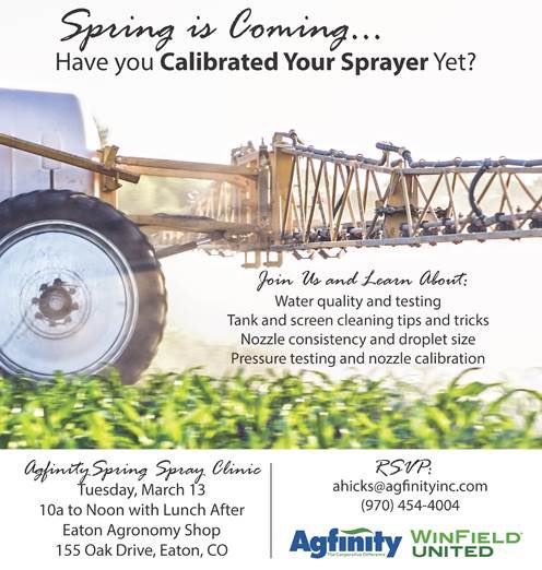 HeathLaber's tweet photo. Click the link to get registered for our 2020 Sprayer Clinic https://t.co/oeF02r6k6c https://t.co/VshVXCzGXn