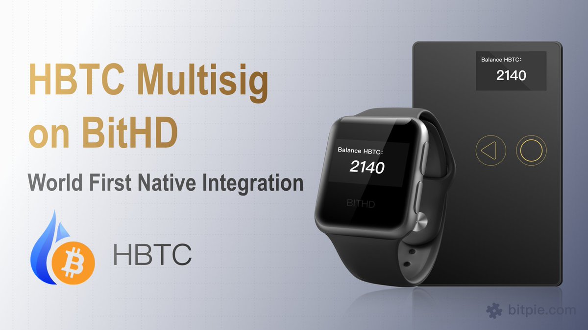 BitpieWallet's tweet photo. #BitHD Hardware Wallet has natively integrated #multisig on #HUSD & #HBTC as the world's 1st wallet.
It's a happy journey to co-build the @HuobiGlobal ecosystem. We'll bring more exciting functions to users and fans.
https://t.co/tWtXb6EcF6
@Stablecoin_HUSD #erc20 #stablecoin https://t.co/FmaX2nkRTH