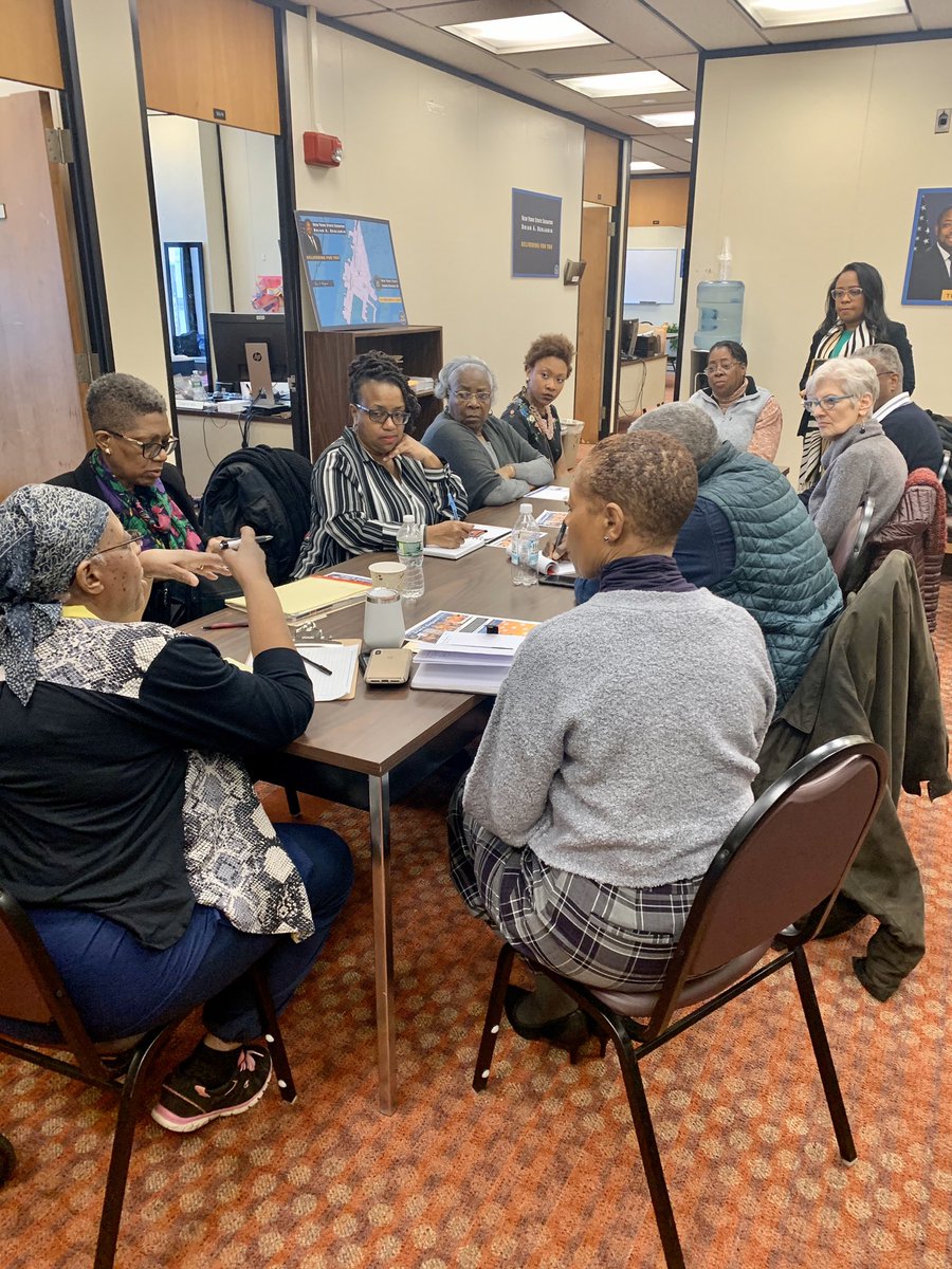 Harmongoff4NY's tweet photo. Thank you Ny for talking to Senator Benjamin’s Senior Steering Committee on the importance of the Census and how everyone needs to be counted. #2020Census #Harlem #OurSeniorsMatter #IAmAnHonorarySenior #SoTheSeniorsSay #TeamSenatorBenjamin https://t.co/nRDCU6QvQK