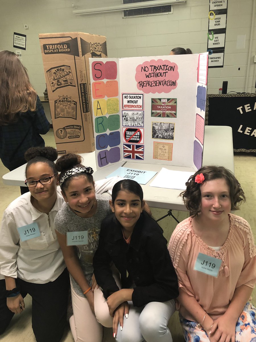 FortKingMiddle's tweet photo. FKMS has some amazing student projects at the History Fair. Congratulations to our students and social studies teachers on jobs well done! @Grantham_Greats @wkmcateer4 @ryan_bennett16 https://t.co/grhWSGpa77