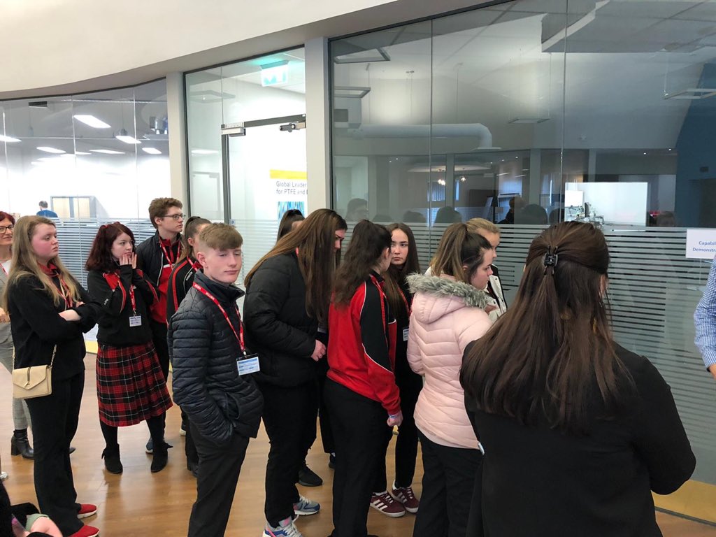 NCBusiness2018's tweet photo. TY students @NewportCollege visiting @TeleflexMedical today. A great opportunity to see inside a multinational organization and really begin thinking about their own future career. #worldofwork #careers #STEM @EleanorWalsh2 @BITCIreland @MariaGibbons75  #MakingADifference https://t.co/CRirrkftfF