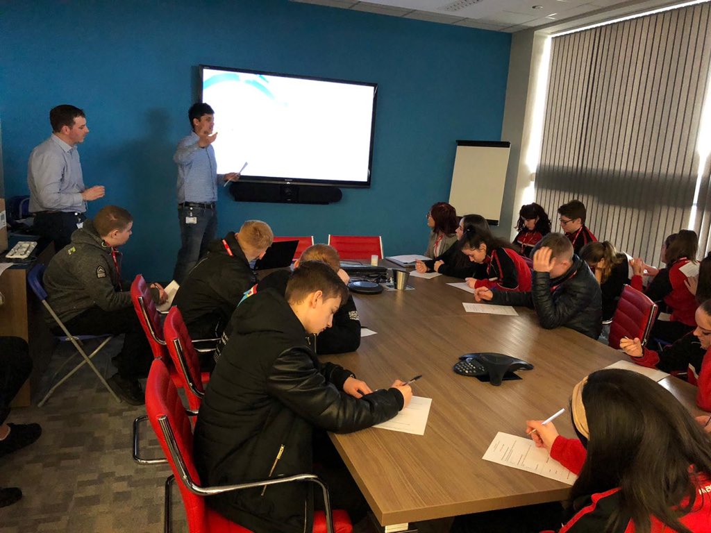 NCBusiness2018's tweet photo. TY students @NewportCollege visiting @TeleflexMedical today. A great opportunity to see inside a multinational organization and really begin thinking about their own future career. #worldofwork #careers #STEM @EleanorWalsh2 @BITCIreland @MariaGibbons75  #MakingADifference https://t.co/CRirrkftfF