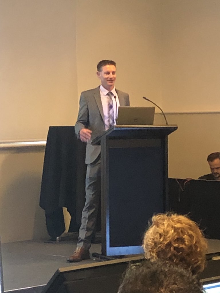 Dan Scanderbeg from @UCSDHealth presenting at the Varian workshop at this years Australian Brachytherapy Group meeting in Melbourne #ABG2020 #Brachytherapy