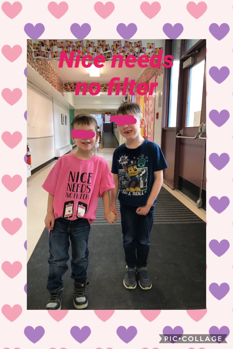bronaghmr's tweet photo. nice needs no filter; 2 students caught walking down the hall hand in hand #PinkShirtDay @JamesArdielElem https://t.co/j0rUaIGIlN
