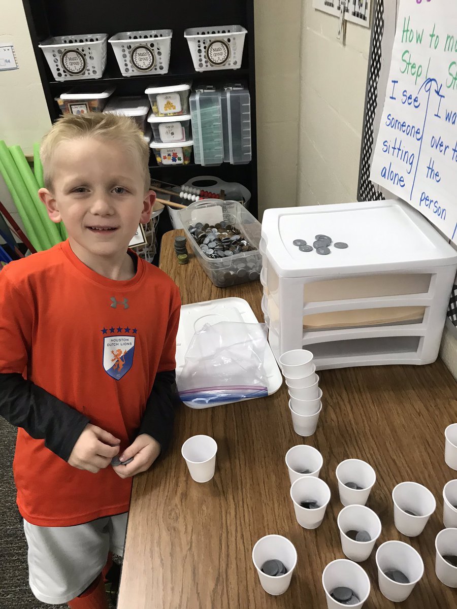 CrenshawNFirst's tweet photo. Such a big help...Landon is helping me  sort coins for graphing next week!  He is learning so much here @WISDHardy https://t.co/SBTIKYYEja