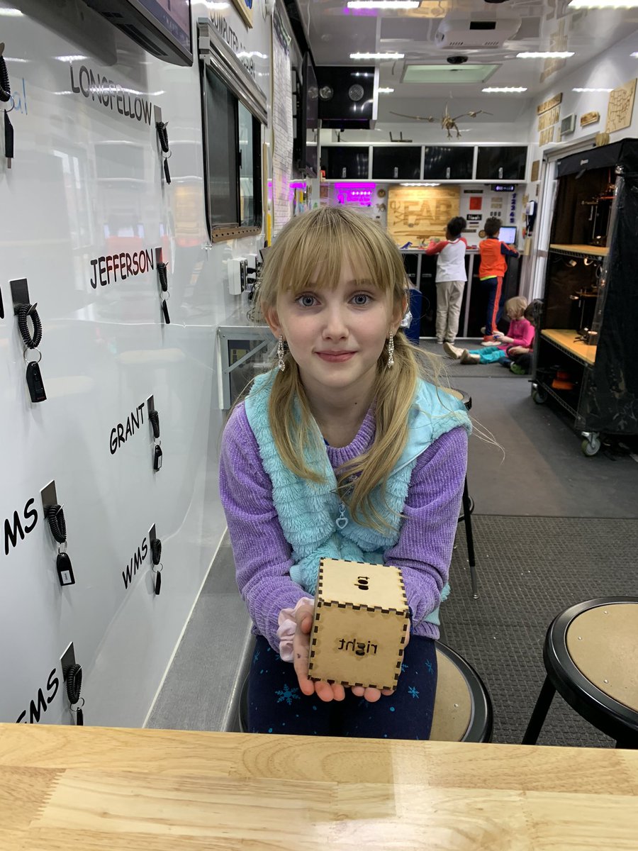 WEstemLADY's tweet image. I love working in the Fab Lab, but this is why I LOVE MY JOB! @wefabmobile @WESchools @mrslegerski @Southechguy @ranger_fab #mobilefablab #MyOhioClassroom